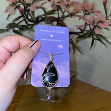 Charger l'image dans la galerie, Obsidian "Moon Goddess" Necklace