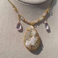 Load image into Gallery viewer, Flower Agate Choker (Nurturing & Highest Potential)