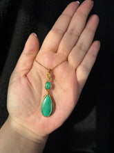 Load image into Gallery viewer, Double Malachite Necklace