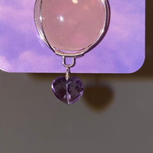 Load image into Gallery viewer, Rose Quartz x Amethyst Necklace