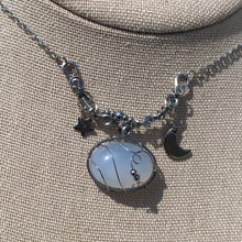 Load image into Gallery viewer, Blue Chalcedony Choker (Harmony & Peace)