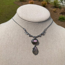 Load image into Gallery viewer, Purple Labradorite Mushroom Choker (Transformation & Trust)
