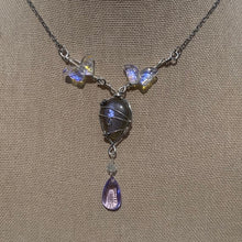 Load image into Gallery viewer, Butterfly Labradorite Choker