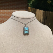 Load image into Gallery viewer, Turquoise Labradorite Necklace