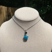 Load image into Gallery viewer, Blue Apatite & Obsidian Necklace