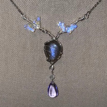 Load image into Gallery viewer, Butterfly Labradorite Choker