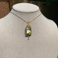 Load image into Gallery viewer, "Potion Bottle" Labradorite Necklace