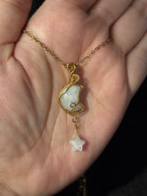 Load image into Gallery viewer, Double Moonstone Necklace
