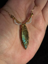 Load image into Gallery viewer, Multicolor Labradorite Choker
