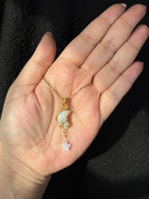 Load image into Gallery viewer, Double Moonstone Necklace
