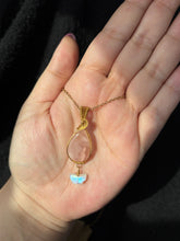 Load image into Gallery viewer, Rose Quartz &amp; Moonstone Necklace
