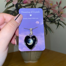 Load image into Gallery viewer, Obsidian x Mother of Pearl Necklace
