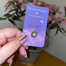 Load image into Gallery viewer, Swirly Blue Labradorite Necklace
