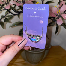 Load image into Gallery viewer, Groovy Multicolor Labradorite Necklace
