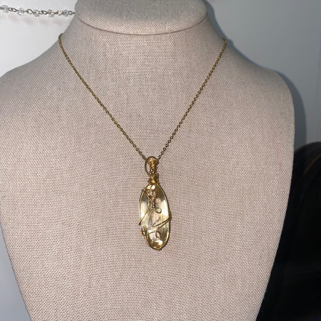 Statement Citrine Necklace