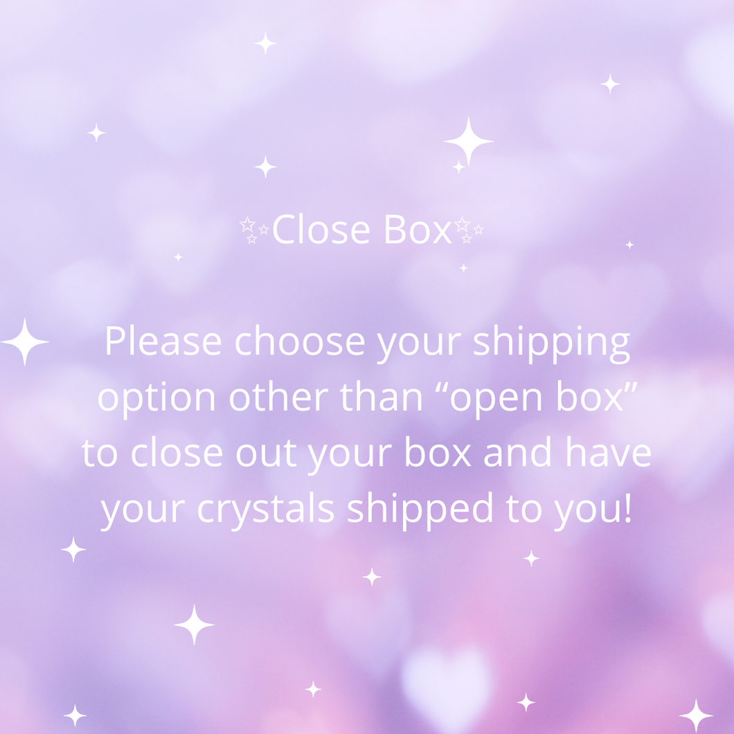 ✨Close My Box✨