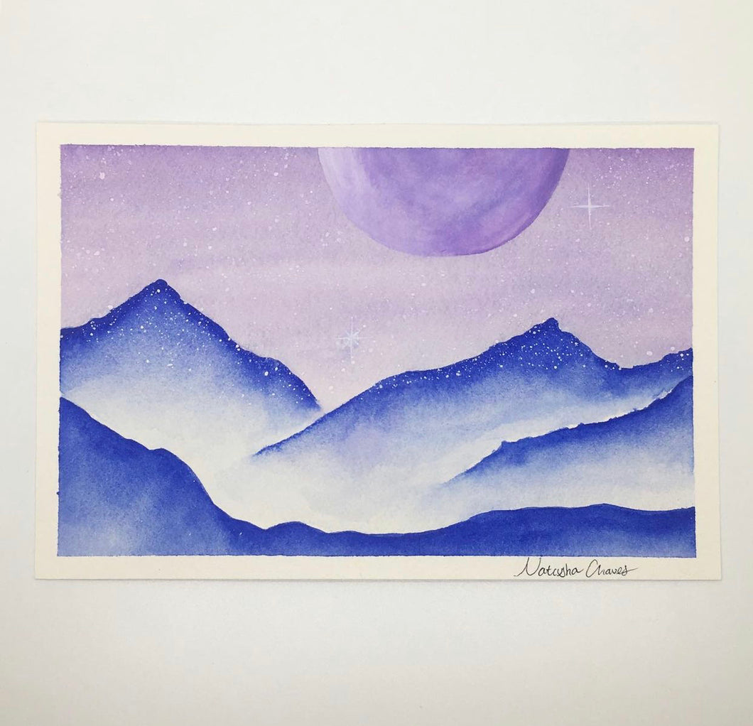 Misty Mountains - Original Artwork